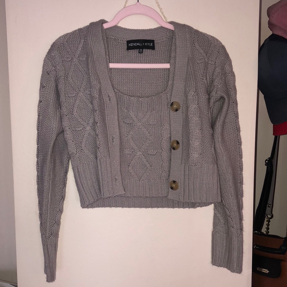 Tank and sweater set